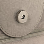 Caviar Medium Studded Deauville Tote Ivory