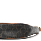 Triomphe Canvas Calfskin Ava Shoulder Bag Tan