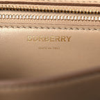 Grained Calfskin Small TB Bag Oat Beige