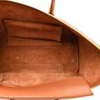 Supple Shiny Lambskin Little New Luggage Soft Tan