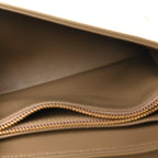 Supple Calfskin Medium Victoire Bag Brown Sepia
