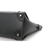 Smooth Calfskin Mini Luggage Black