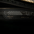 Snakeskin Mini Luggage Multicolor