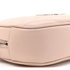 Grain De Poudre Matelasse Monogram Mini Lou Camera Bag Marble Pink