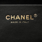 Pony Hair Mini Chanel 25 Handbag Black