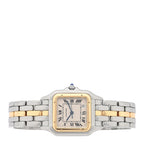 Stainless Steel 18K Yellow Gold 27mm Panthere Quartz Watch