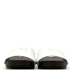 Vernice Logo Slide Clogs 36 White