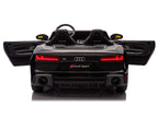 24V Audi R8 Spyder 2 Seater Ride on Car for Kids - Black