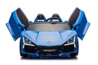 24V / 9 MPH Lamborghini Revuelto Two-Seater Kids Ride On Car – Blue
