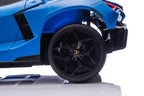 24V / 9 MPH Lamborghini Revuelto Two-Seater Kids Ride On Car – Blue