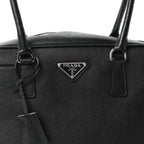 Saffiano Vitello Bauletto Black