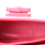 Calfskin Medium Bamboo Diva Frosted Tulip