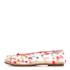 PVC Confetti Printed Tabi Ballerina Flats 39 Multicolor
