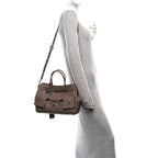 Smooth Calfskin Small Bel Air Carry All Bag Taupe Taupe