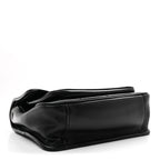 Lambskin Matelasse Monogram Baby Niki Chain Satchel Black