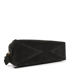 Nubuck Medium Le Teckel Bag Black Anthracite
