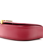 Box Calfskin Mini Voltaire Shoulder Bag Raspberry Pink