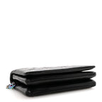 Lambskin Embossed Monogram Scarabeo Pochette Coussin Black