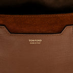 Suede Calfskin Mini Jennifer Crossbody Caramel