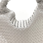 Calfskin Intrecciato Large Hop Sterling