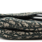 Oblique Saddle Bag Green