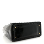 Patent Cannage Medium Lady Dior Black