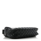 Nappa Intrecciato Small Classic Camera Bag Black