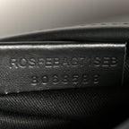 Coated Canvas Calfskin Check Muswell Bag Charcoal