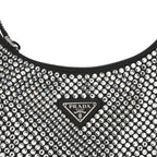 Satin Crystal Mini Re-Edition 2000 Bag Cristal