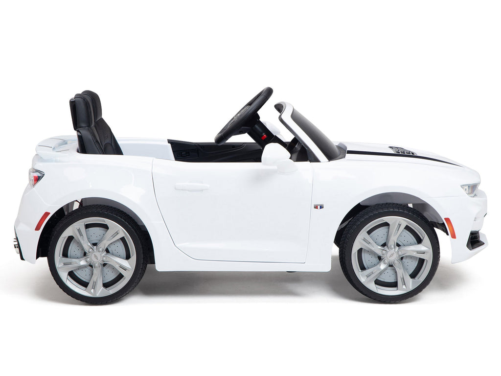 12V Chevrolet Camaro 2SS Kids Ride On Car with Remote Control - White