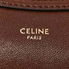 Supple Shiny Lambskin Medium Smiling New Luggage Brick