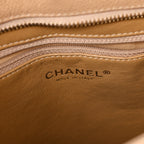 Caviar Quilted Medallion Tote Beige