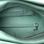 Aged Calfskin Quilted Small Gabrielle Hobo Green