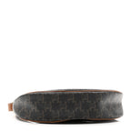 Triomphe Canvas Calfskin Ava Shoulder Bag Tan