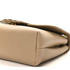 Supple Calfskin Medium Victoire Bag Brown Sepia