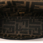 Fabric Jacquard FF 1974 Mini Baguette Tobacco Moro Black