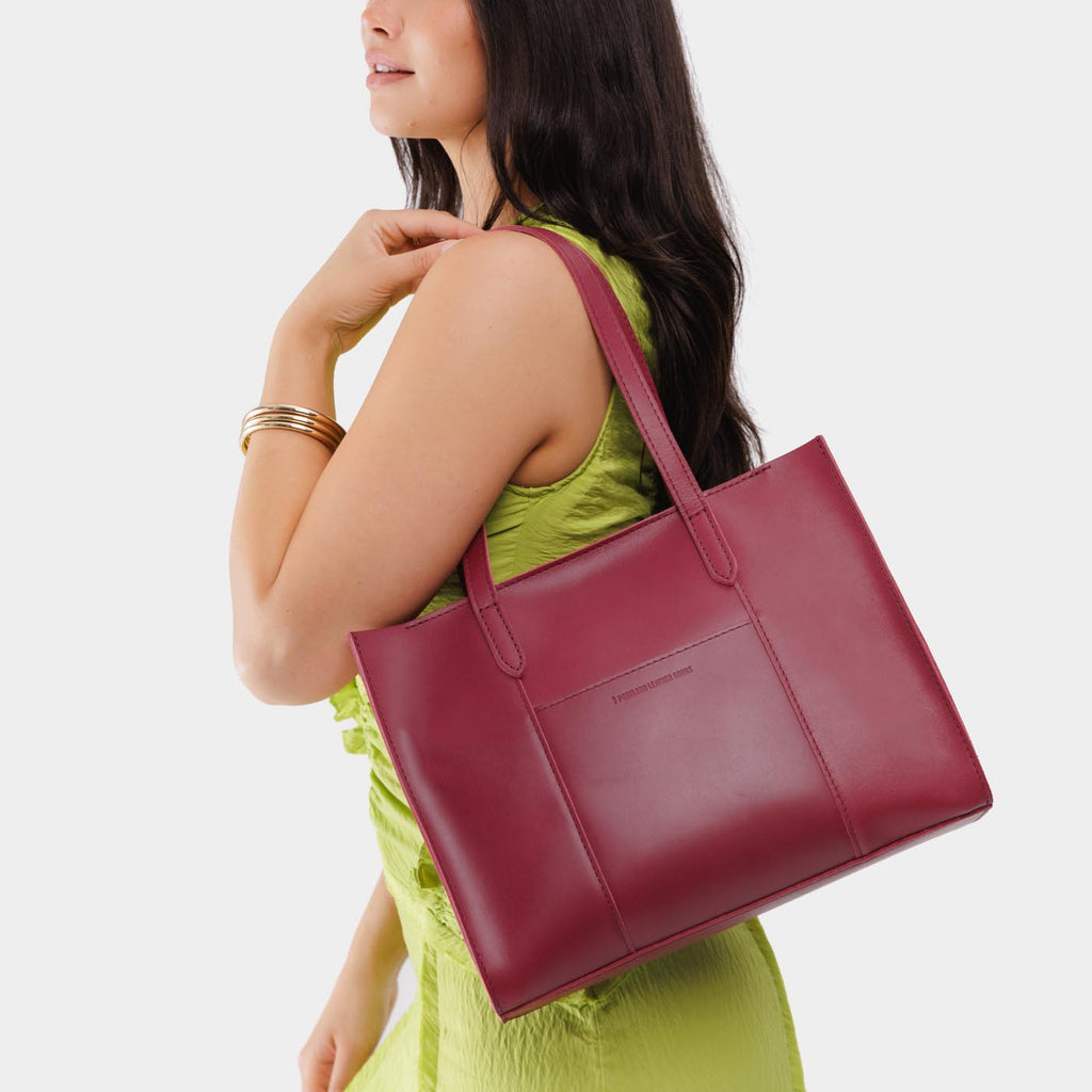 Large Lola Zipper Crossbody Tote