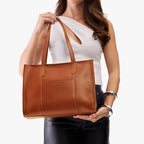 Large Lola Zipper Crossbody Tote