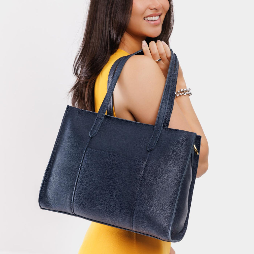 Large Lola Zipper Crossbody Tote