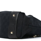 Guccissima Medium Pelham Shoulder Bag Black
