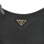 Saffiano Lux Re-Edition 2005 Shoulder Bag Black