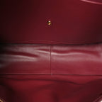Grained Calfskin Souplissimo Maxi Flap Burgundy