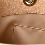 Caviar Quilted Grand Shopping Tote GST Beige