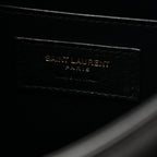 Lambskin Matelasse Monogram Baby Niki Chain Satchel Black