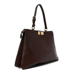 Vitello Large Soft Peekaboo Crosta Mogano