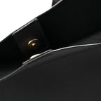 Calfskin Large Shopping Tote Black