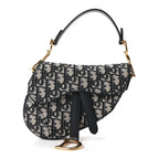 Oblique Mini Saddle Bag Blue