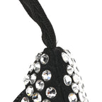 Satin Crystal Mini Re-Edition 2000 Bag Cristal