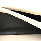 Grain De Poudre Mixed Matelasse Triquilt Monogram Chain Wallet Crema Soft