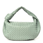 Nappa Intrecciato Small Jodie New Sauge